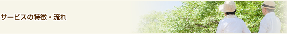 サービスの特徴・流れ